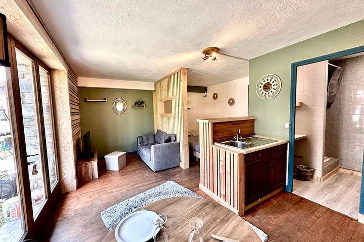 Chalet pour 2 personnes, avec jardin, animaux acceptés dans Queyras