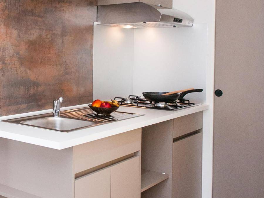 Camping Côté Plage - Mobilheim 6 personen - Confort - Sonntag - Mobilheim Dune 29m² - 2 Zimmer 4/6 Pers. in Saint-Jean-de-Monts, Vendée