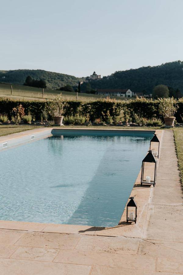 Maison de vacances pour 10 personnes, avec jardin ainsi que piscine et vue