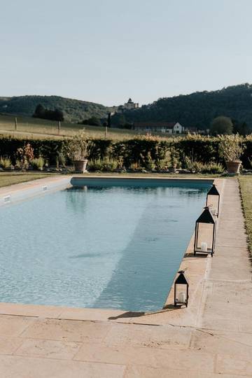 Gîte pour 10 personnes, avec piscine ainsi que vue et jardin dans Jardins de Marqueyssac