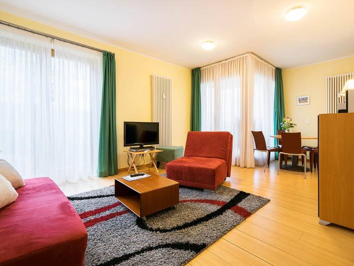 Ferienwohnung für 4 Personen, mit Terrasse und Garten