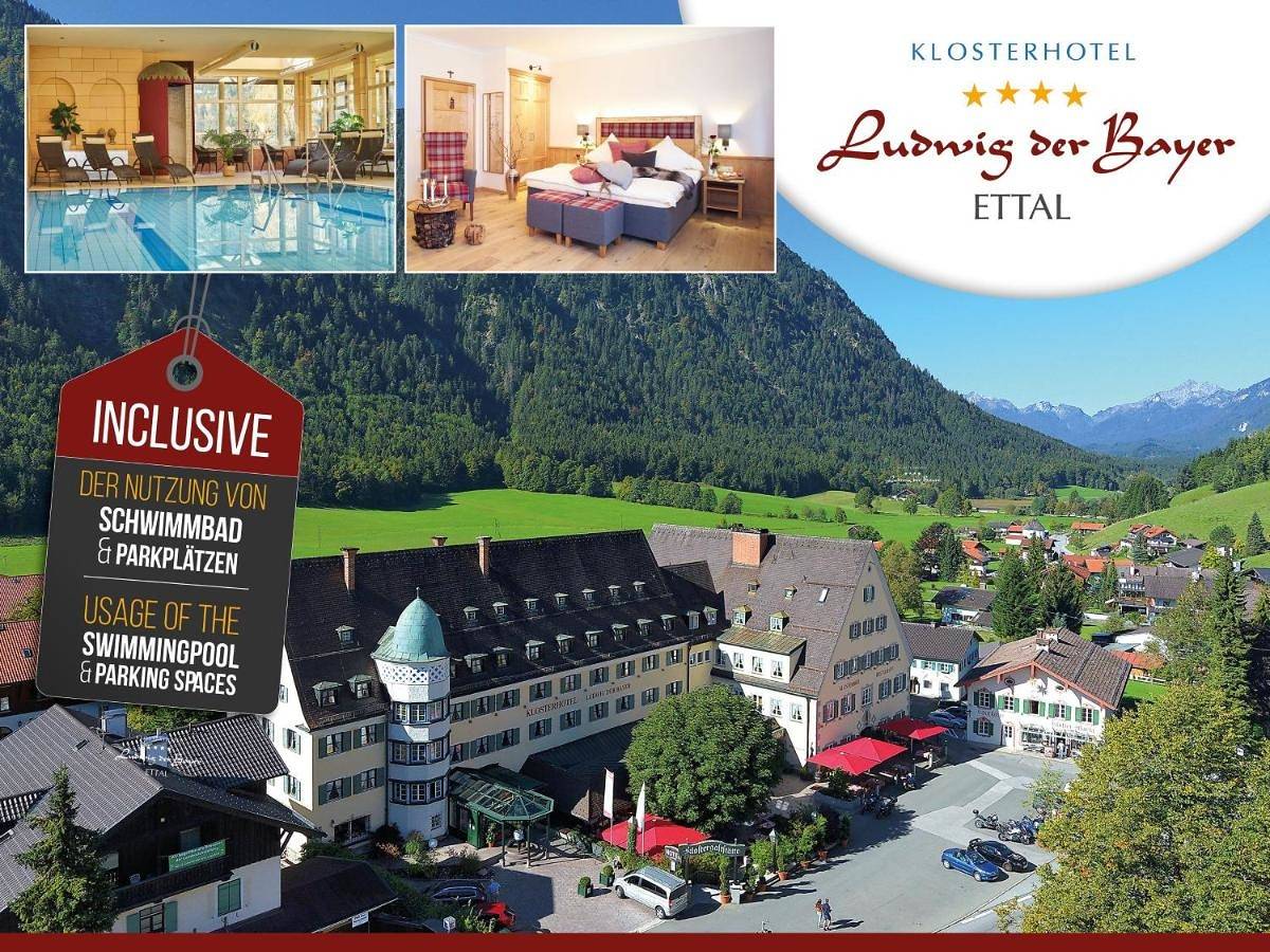 Klosterhotel Ettal "Ludwig der Bayer" in Ettal, Alpes bavaroises