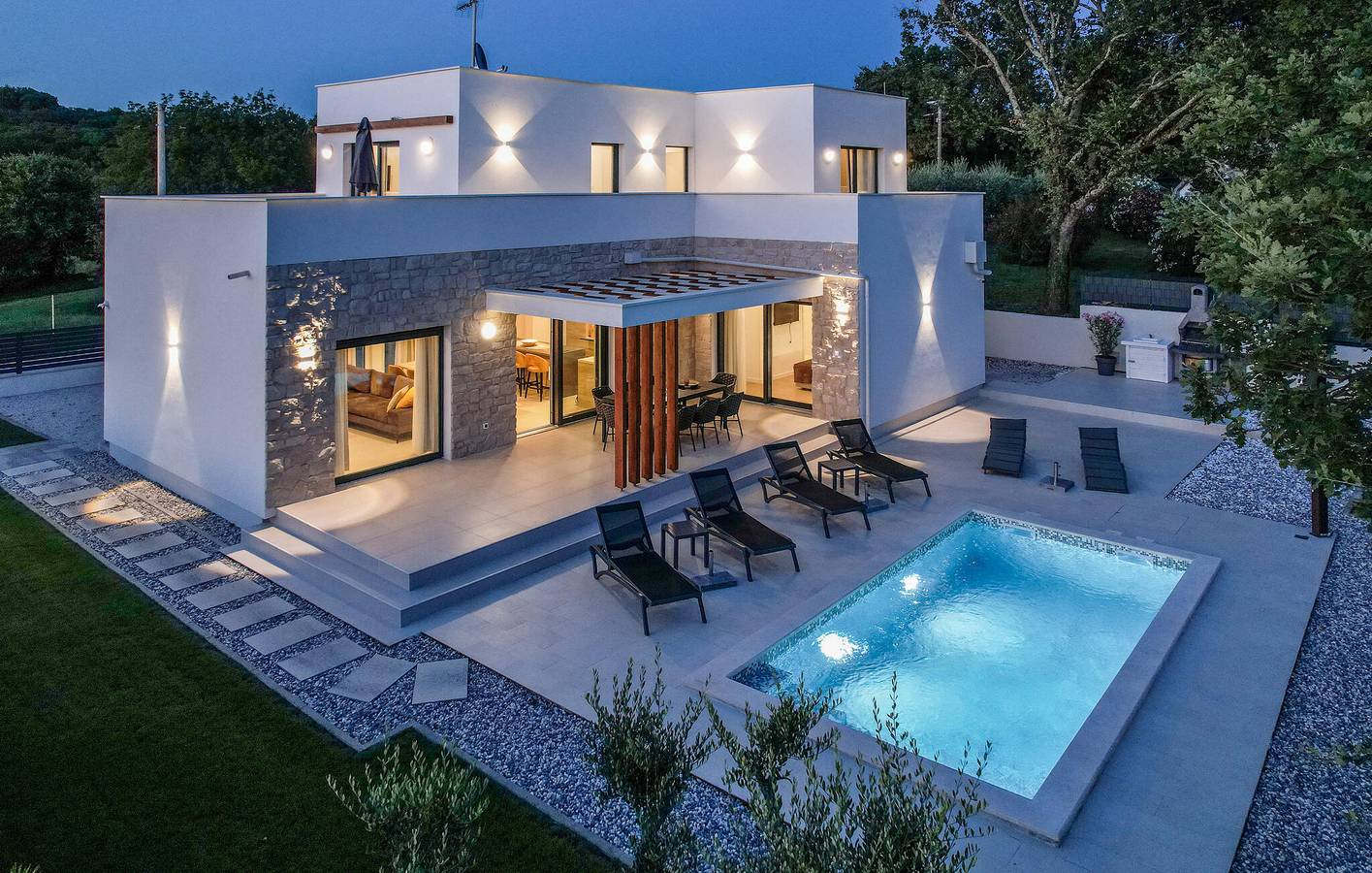Charmante 2-Zimmer-Wohnung mit Pool in Küstennähe in Općina Vrsar, Porec und Umgebung