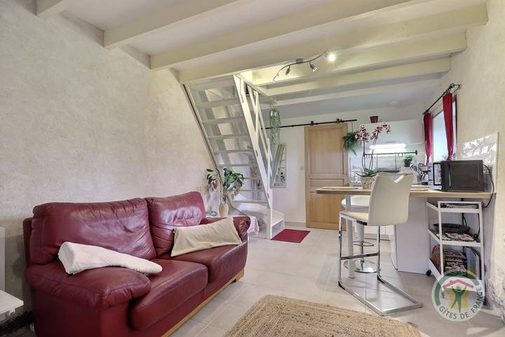 Gîte pour 2 personnes, avec jardin