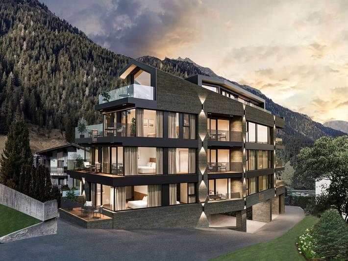 Hütte für 4 Personen, mit Balkon in Ischgl