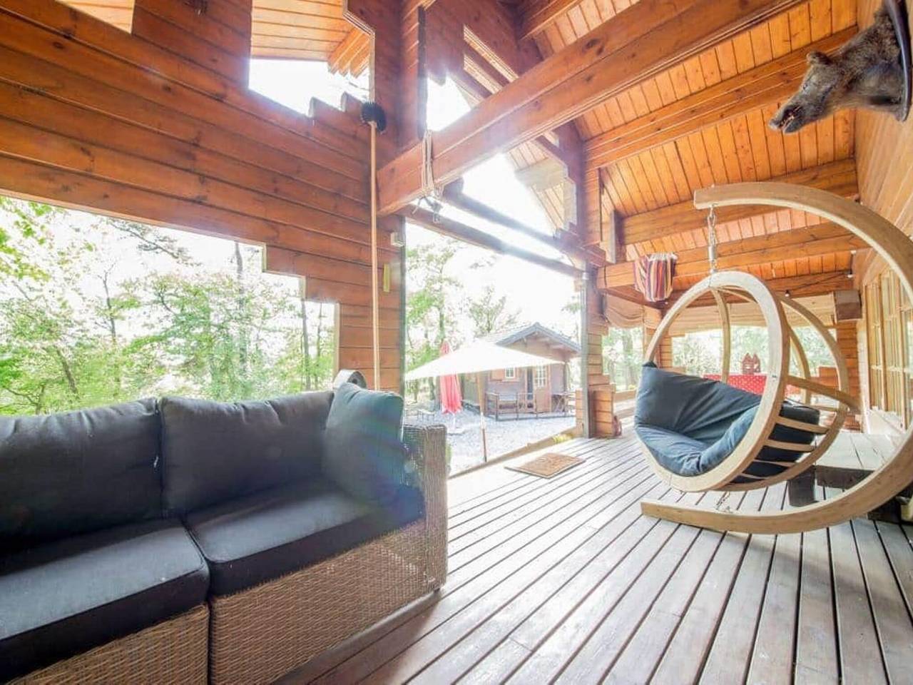 Charmant chalet in Durbuy vlakbij Adventure Valley in Grandhan, Durbuy