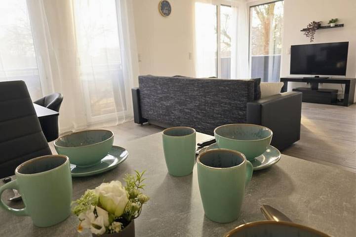 Ferienwohnung für 3 Personen, mit Balkon in Karlsruhe