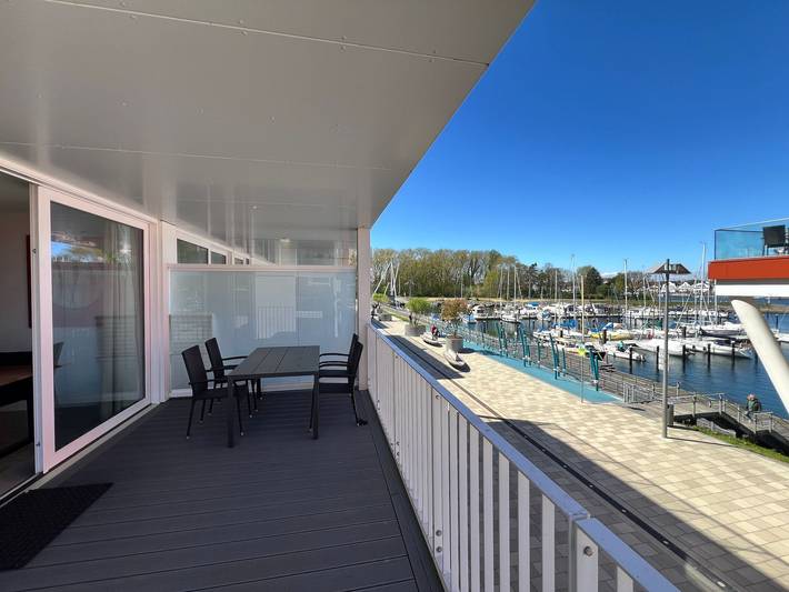 Ferienwohnung für 6 Personen, mit Balkon und Whirlpool sowie Sauna und Seeblick in Priwall - 2
