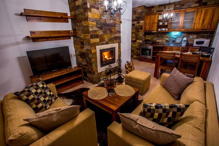 Gîte pour 6 personnes, avec jardin ainsi que vue sur le lac et vue dans Bansko