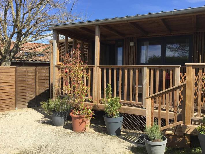 Chalet pour 2 personnes, avec vue et terrasse
