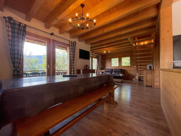 Gîte pour 10 personnes, avec balcon à Verchaix - 4