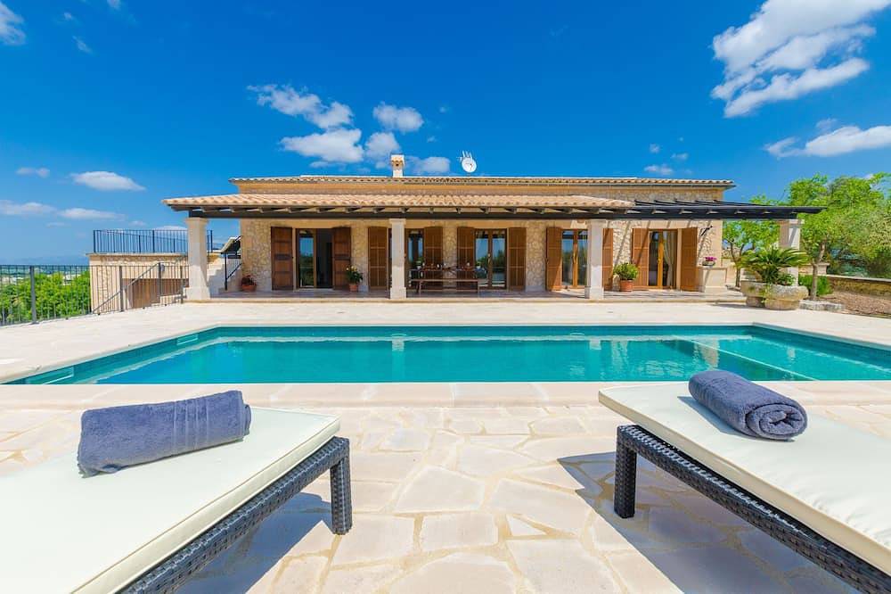 Son Roca - Ferienhaus mit privaten Pool in Montuïri. Wifi gratis in Montuïri, Mallorca Inselmitte