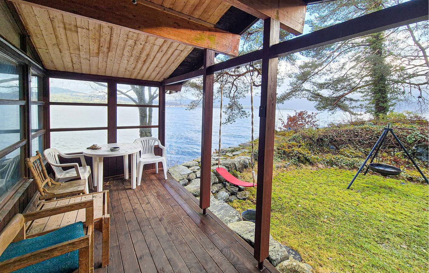 Ferienhaus für 6 Personen mit Terrasse in Hardangerfjord