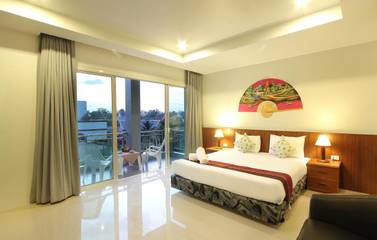Maison d’hôte pour 2 personnes, avec vue et balcon à Kata Beach