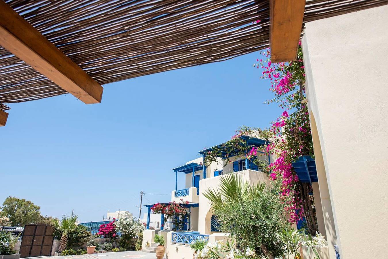 Ganze Ferienwohnung, Ferienwohnung für 4 Personen mit Garten in Megalochori, Santorin