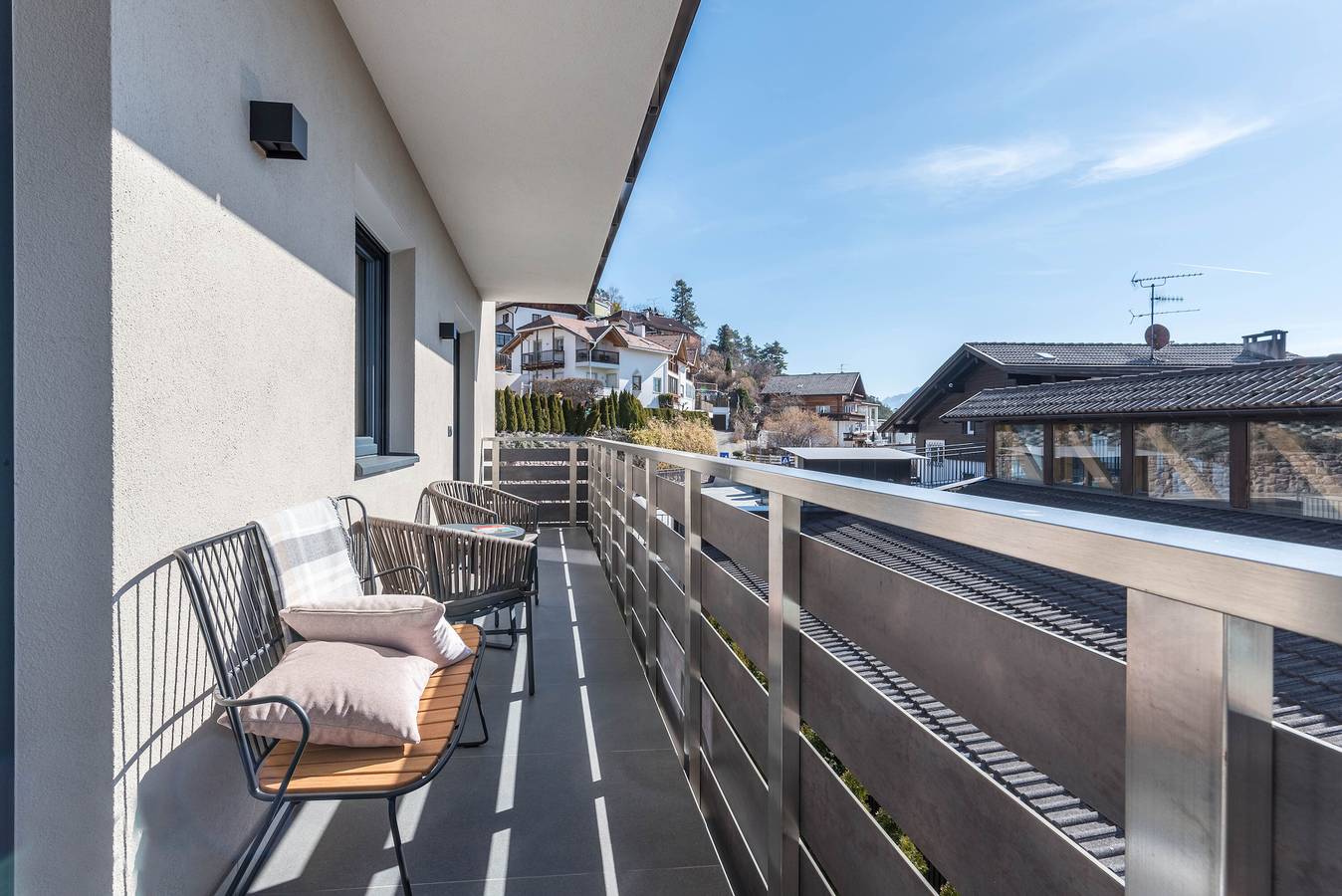 Ganze Wohnung, Ferienwohnung "Aster Moments Apt Marie" mit Bergblick, Balkon und Wlan in Jenesien, Sarntaler Alpen