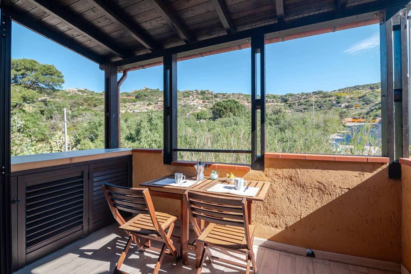 Studio entier, Studio « Monolocale La Maddalena » avec vue montagne, Wi-Fi et climatisation in Parco Nazionale dell'Arcipelago di La Maddalena, La Maddalena