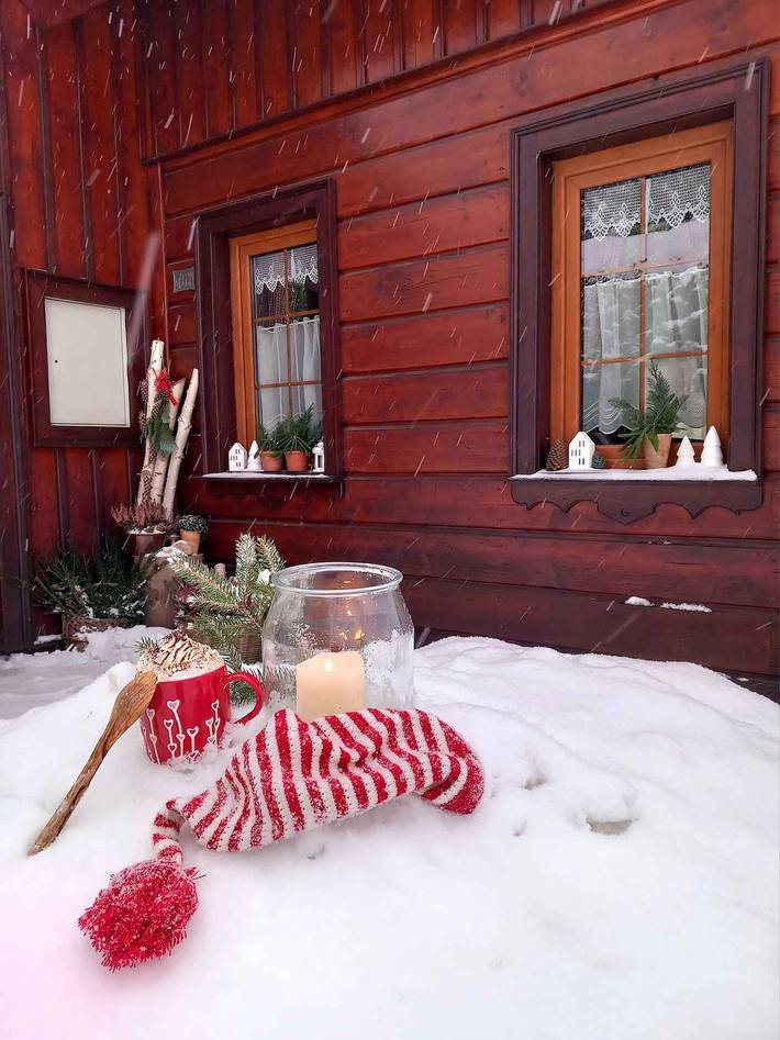 Ferienhaus mit Kamin und Infrarotkabine in Smržovka, Region Liberec