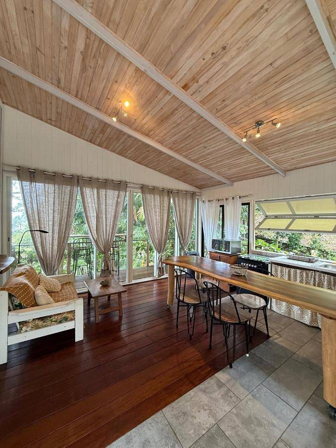 Chalés para 2 pessoas, com jardim e vista em Tahiti