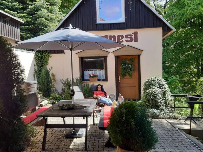 Ferienhaus für 4 Personen, mit Terrasse und Garten sowie Ausblick in Bad Gottleuba-Berggießhübel - 4
