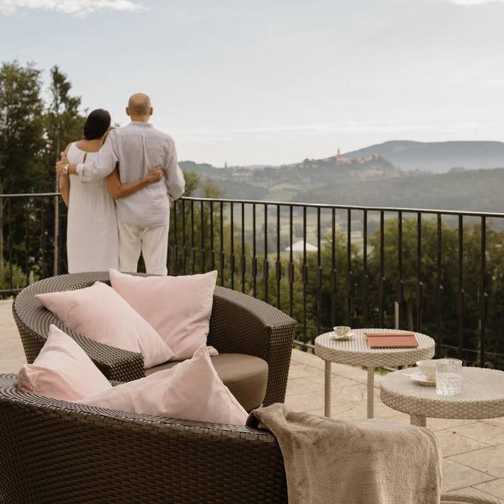 Ferienhaus für 4 Personen, mit Ausblick und Garten - 1