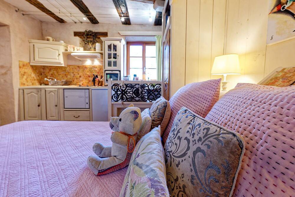 Apartamento entero, Refugio del Diablillo***, Estudio romántico para 2 en la muralla de Riquewihr in Riquewihr, Parque natural regional de los Ballons des Vosges