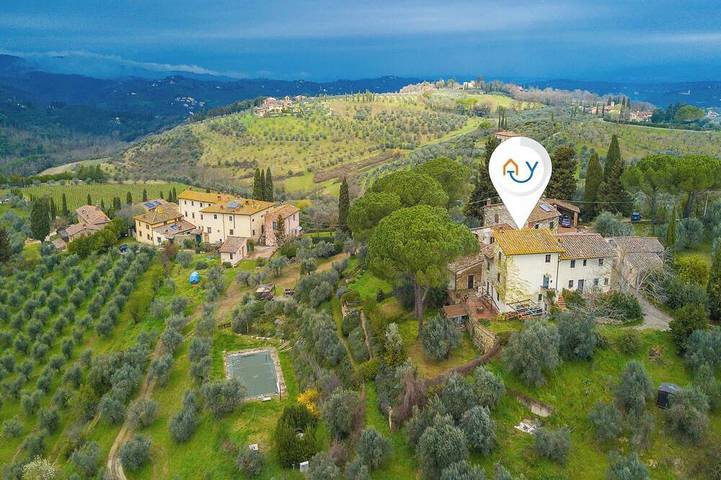 Agriturismo per 4 persone, con giardino e piscina nonché terrazza in Impruneta