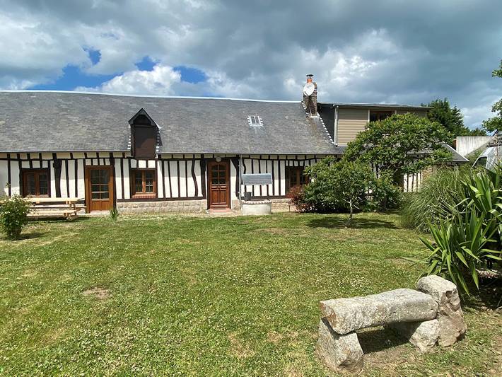 Gîte pour 8 personnes, avec jardin à Saint-Martin-aux-Buneaux
