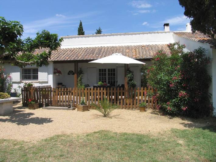 Maison de vacances pour 7 personnes, avec Terrasse et Jardin ainsi que Piscine et Vue