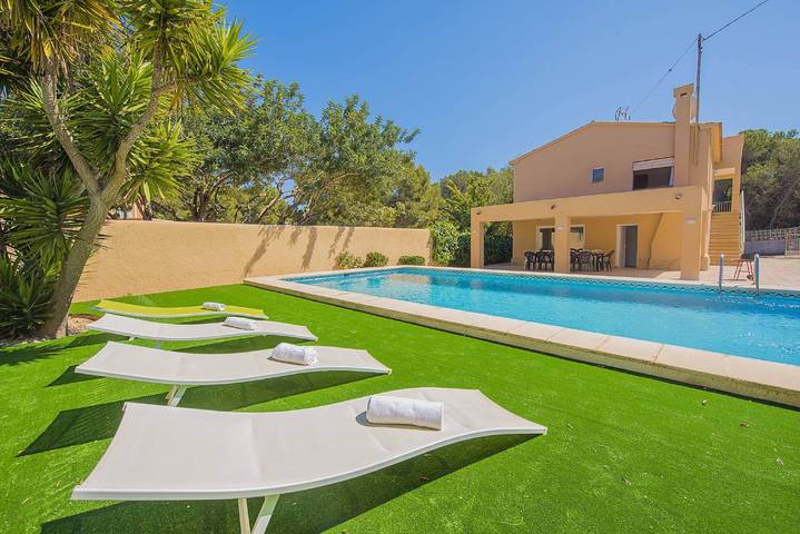 Ferienhaus für 14 Personen, mit Terrasse in San Jaime Benissa