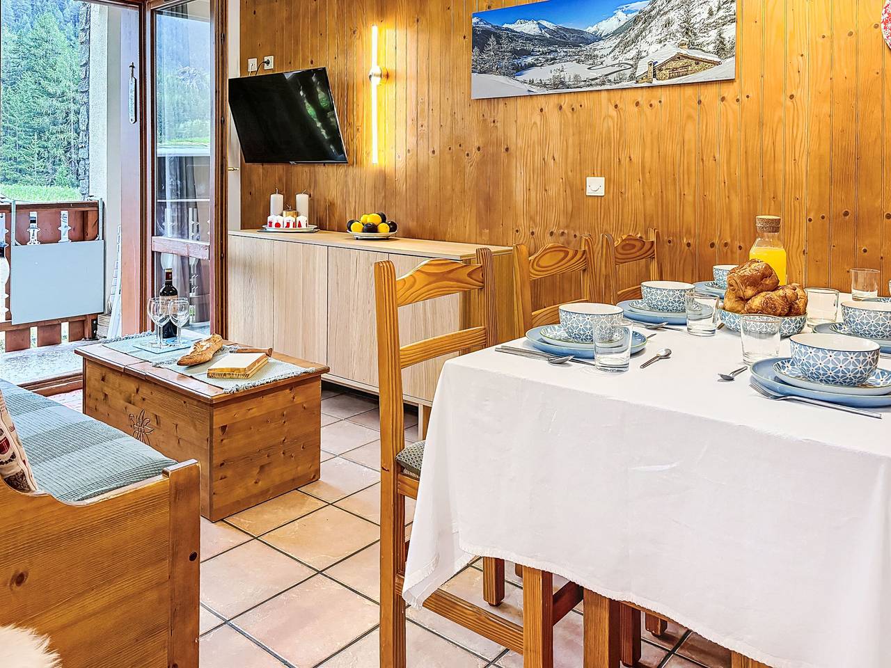 Ganze Wohnung, Les Balcons de Val Cenis le Haut in Lanslevillard, Region Saint-Jean-de-Maurienne