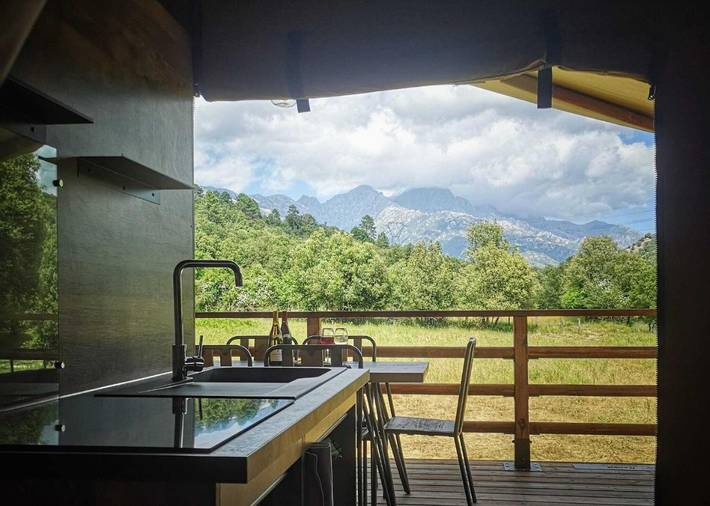 Location de vacances pour 5 personnes, avec terrasse à Ucciani - 4