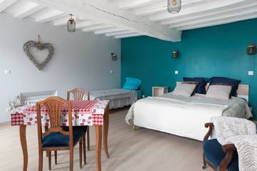 Chambre d’hôte pour 3 personnes, avec jacuzzi et jardin à Montjavoult