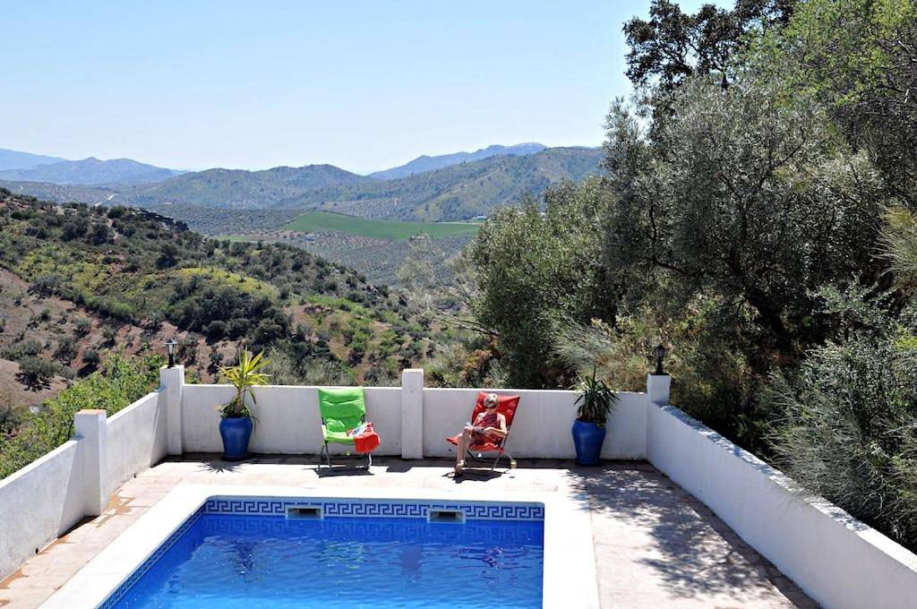 Piltraque - our lovely country villa to rent in Andalucia, Spain in Colmenar, Cordillera Penibética