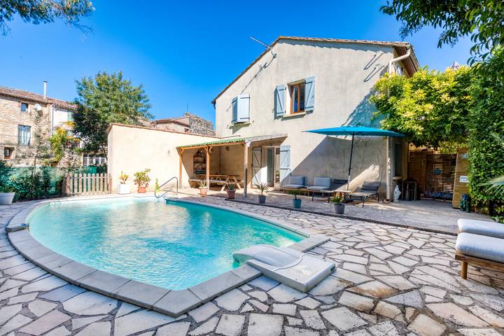 Maison de vacances pour 4 personnes, avec jardin, animaux acceptés dans Parc naturel régional du Haut-Languedoc