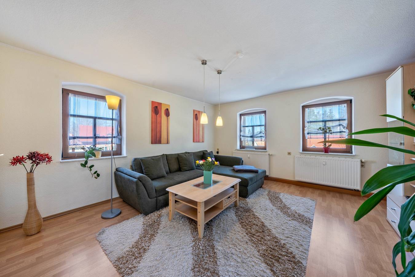 Ganze Wohnung, Ferienwohnung 'Pillnitzer Schlossblick' mit Wi-Fi und Klimaanlage in Loschwitz, Dresden