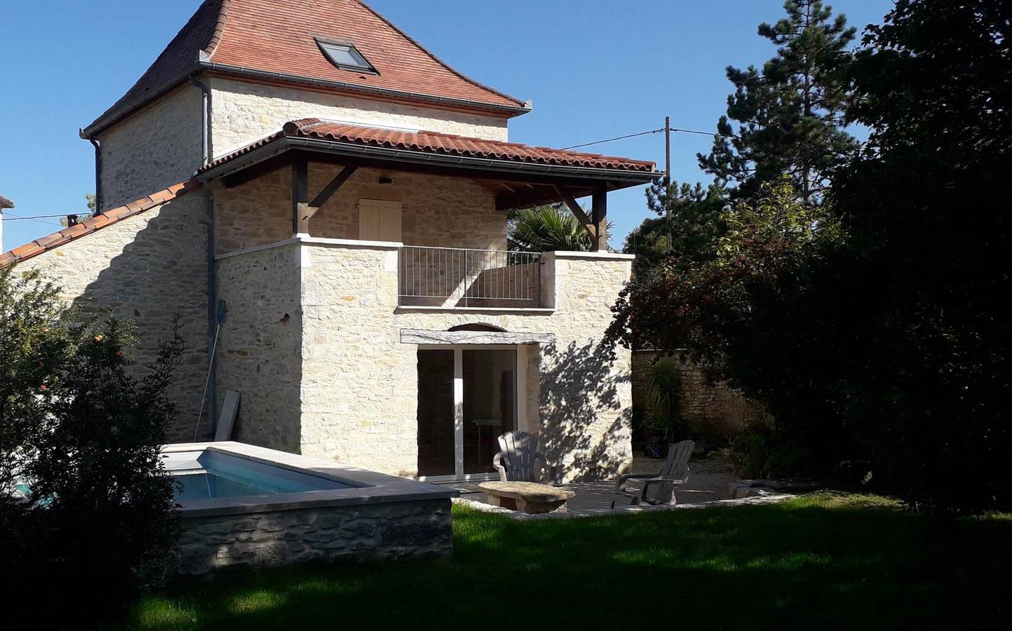 Casa de huéspedes para 3 personas con piscina in Cahors, Lot
