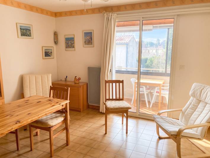 Studio pour 2 personnes, avec terrasse, animaux acceptés - 1