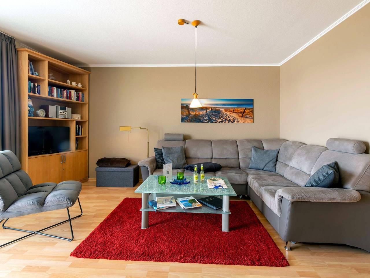 Ganze Ferienwohnung, Ferienhaus Trelleborg, Wohnung 1 Meerblick - Ferienhaus Trelleborg Wohnung 1 in Sassnitz, Nationalpark Jasmund