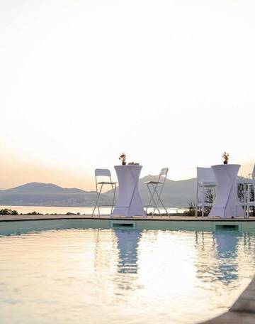 Chambre d’hôte pour 6 personnes, avec jardin et terrasse ainsi que piscine et vue à Grosseto-Prugna