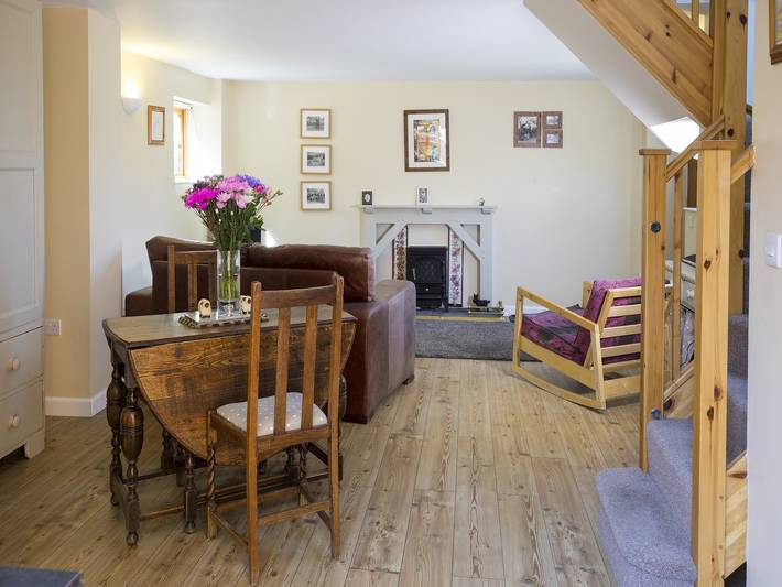 Cottage for 2 people, with garden, child-friendly in Llangollen