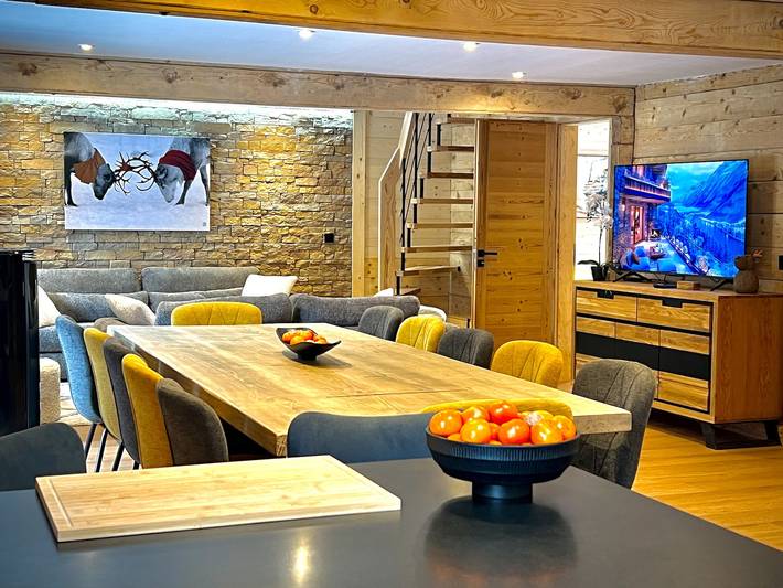 Chalet 'Valentine' mit Bergblick, privater Terrasse und Wi-Fi in Mont-de-Lans, Les Deux Alpes