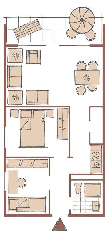 Ganze Wohnung, Ferienwohnung „Vier Jahreszeiten 1.68“ Großenbrode mit Balkon in Großenbrode, Ostholstein
