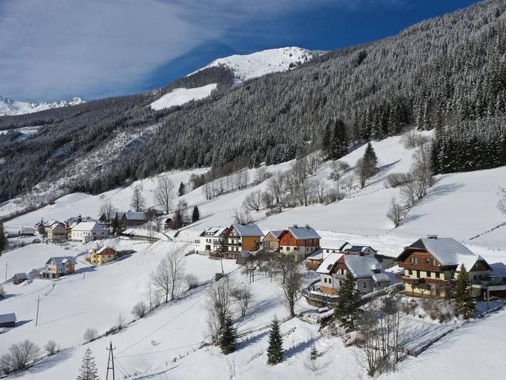 Ferienwohnung für 2 Personen, mit Balkon und Garten sowie Sauna in Sölk