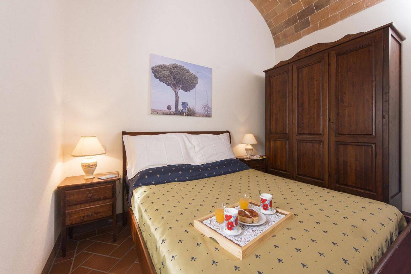 Ganze Wohnung, Zweizimmerwohnung mit Panoramablick und Pool  in Roccastrada, Grosseto Provinz