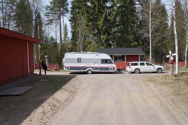 Camping für 2 Personen, mit Garten und Sauna, mit Haustier in Finnland