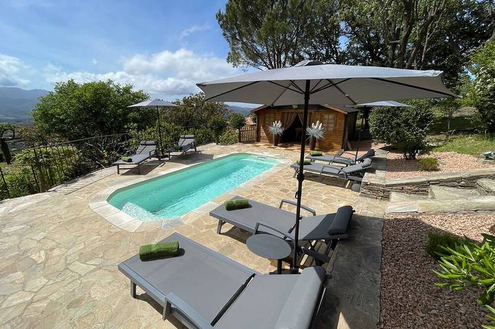 Chambre d’hôte pour 2 personnes, avec Jacuzzi à Poggio-d'Oletta