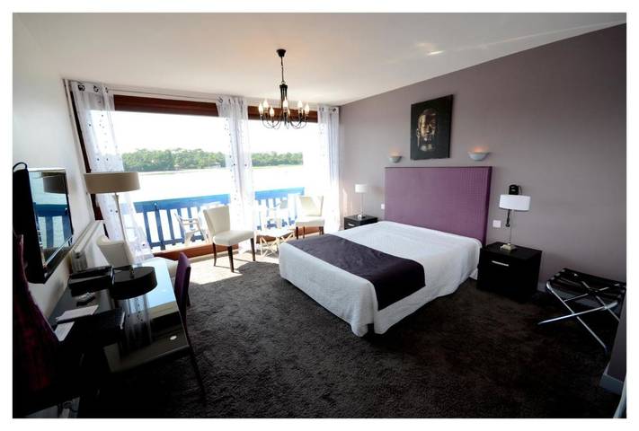 Hôtel pour 2 personnes, avec terrasse et sauna, animaux acceptés dans Plage De La Graviere Hossegor - 3