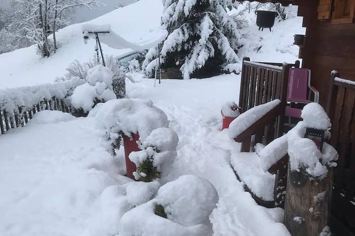 Chalet pour 4 personnes, avec jacuzzi et jardin, animaux acceptés en Haute-Savoie - 4
