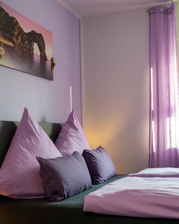 Ferienwohnung für 2 Personen, mit Terrasse und Garten sowie Ausblick in Bernburg
